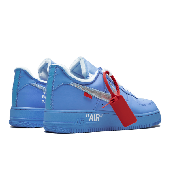 Nike OW Zoom Air Force 1 MCA University Blue - Image 2