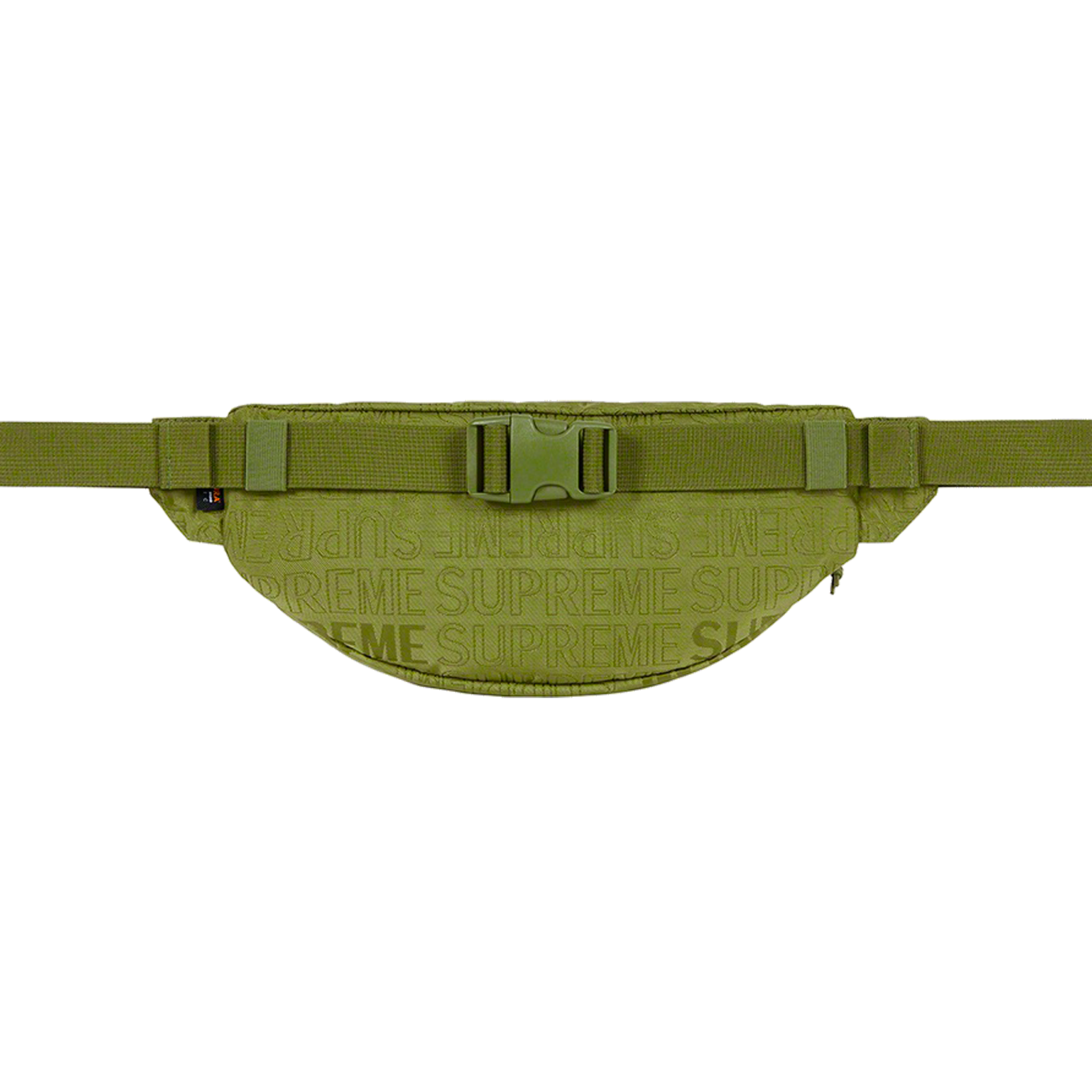 supreme olive waist bag