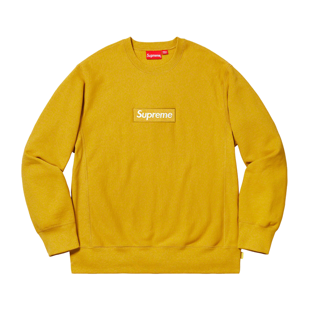 mustard supreme crewneck